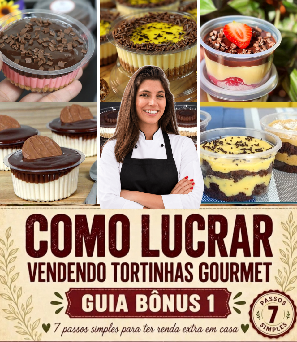Como Lucrar Vendendo Tortinhas Gourmet