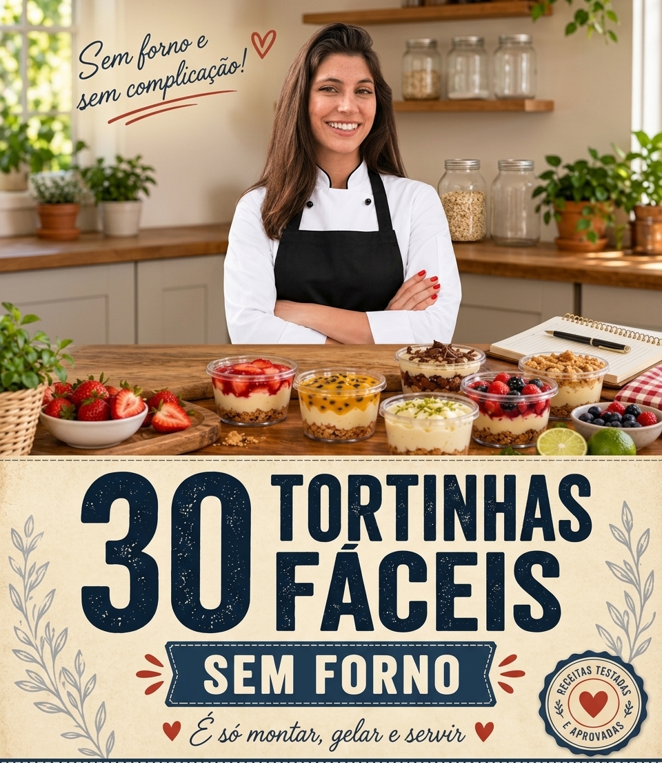 30 Tortinhas Fáceis e Sem Forno